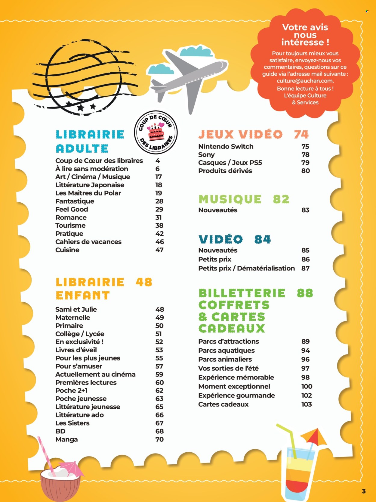 Catalogue Auchan - 25/06/2025 - 31/08/2025. Page 3