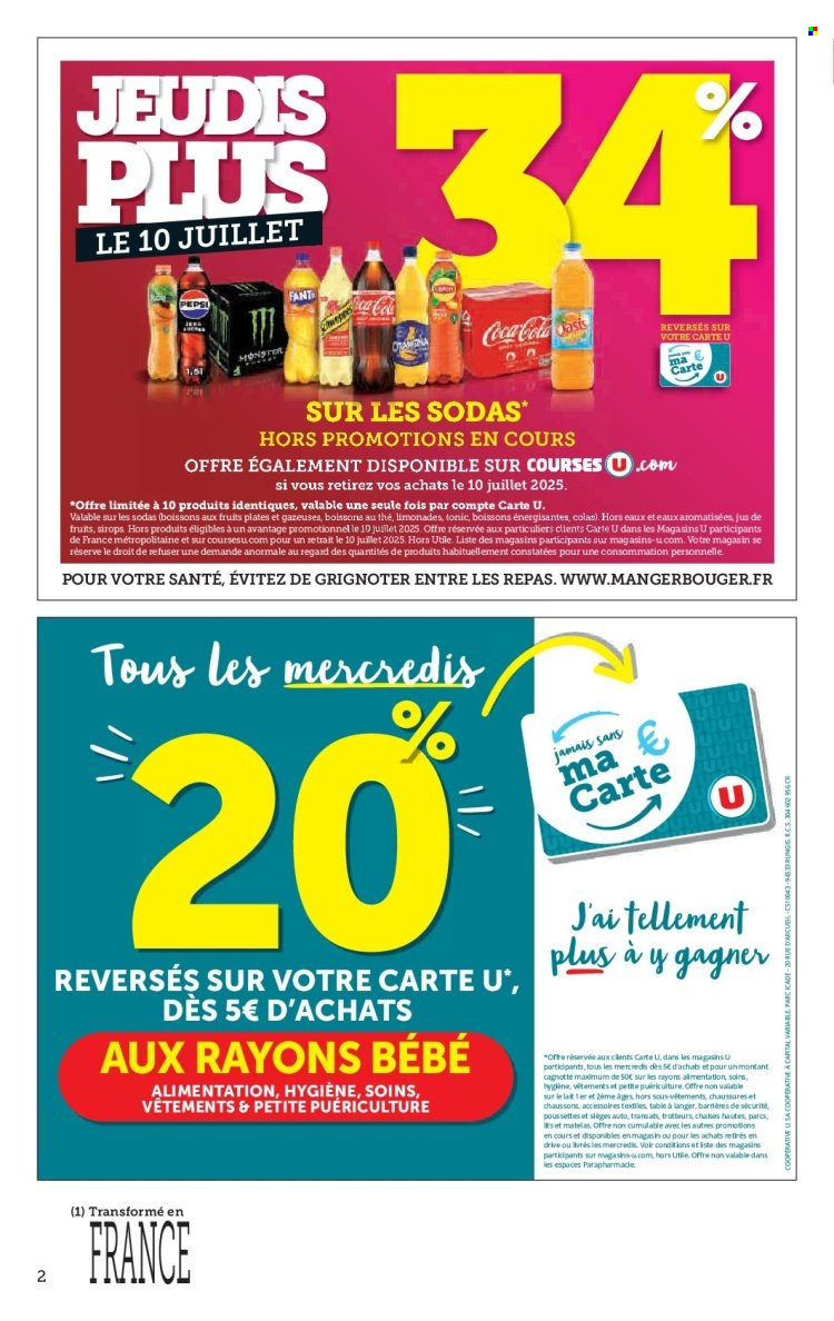 Catalogue SUPER U - 01/07/2025 - 13/07/2025. Page 2