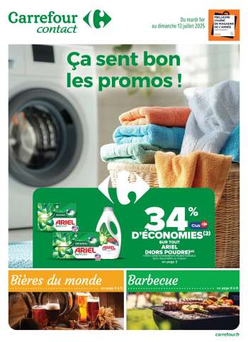 Catalogue Carrefour Contact - 01/07/2025 - 13/07/2025.