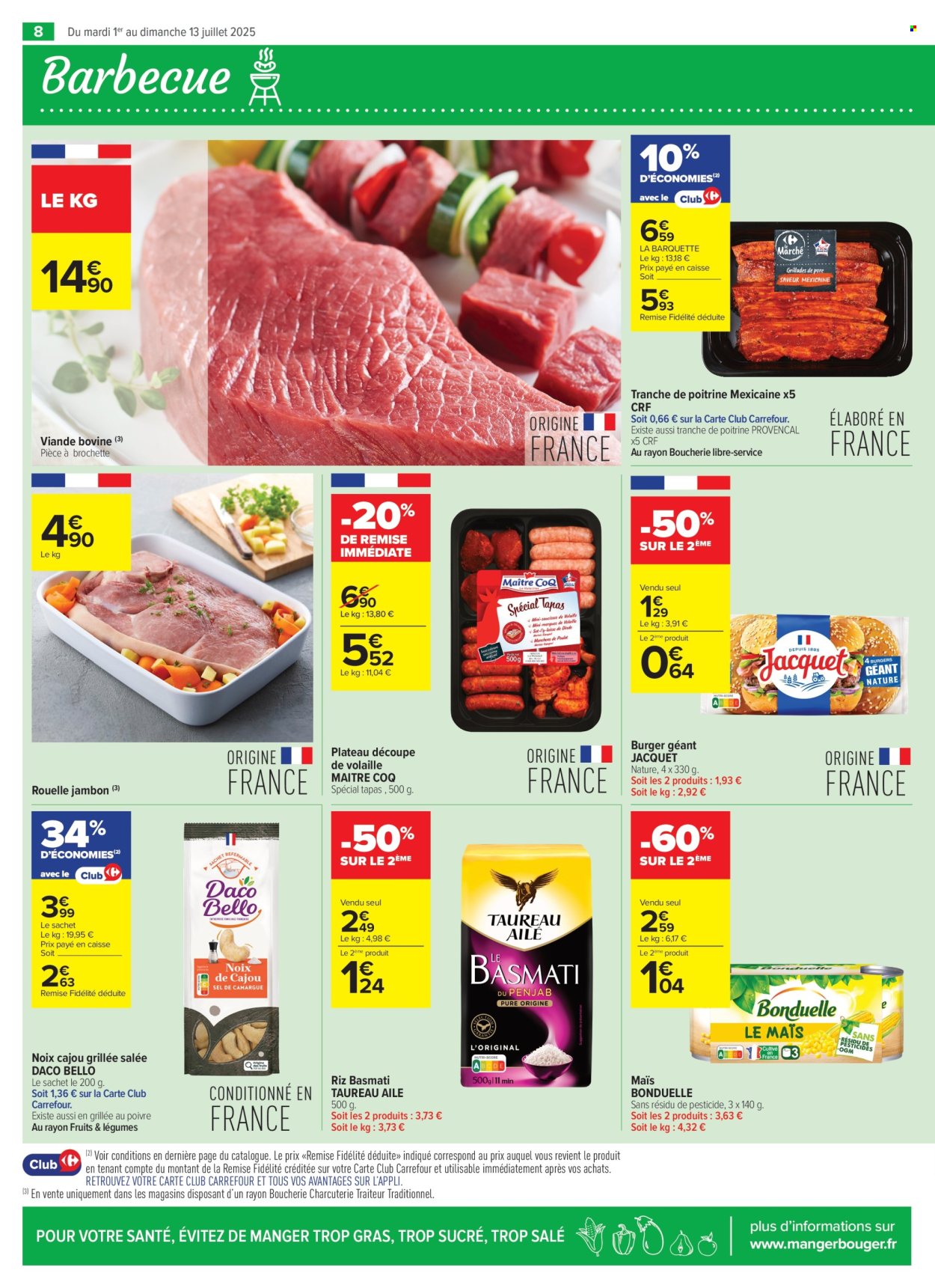 Catalogue Carrefour Contact - 01/07/2025 - 13/07/2025. Page 10
