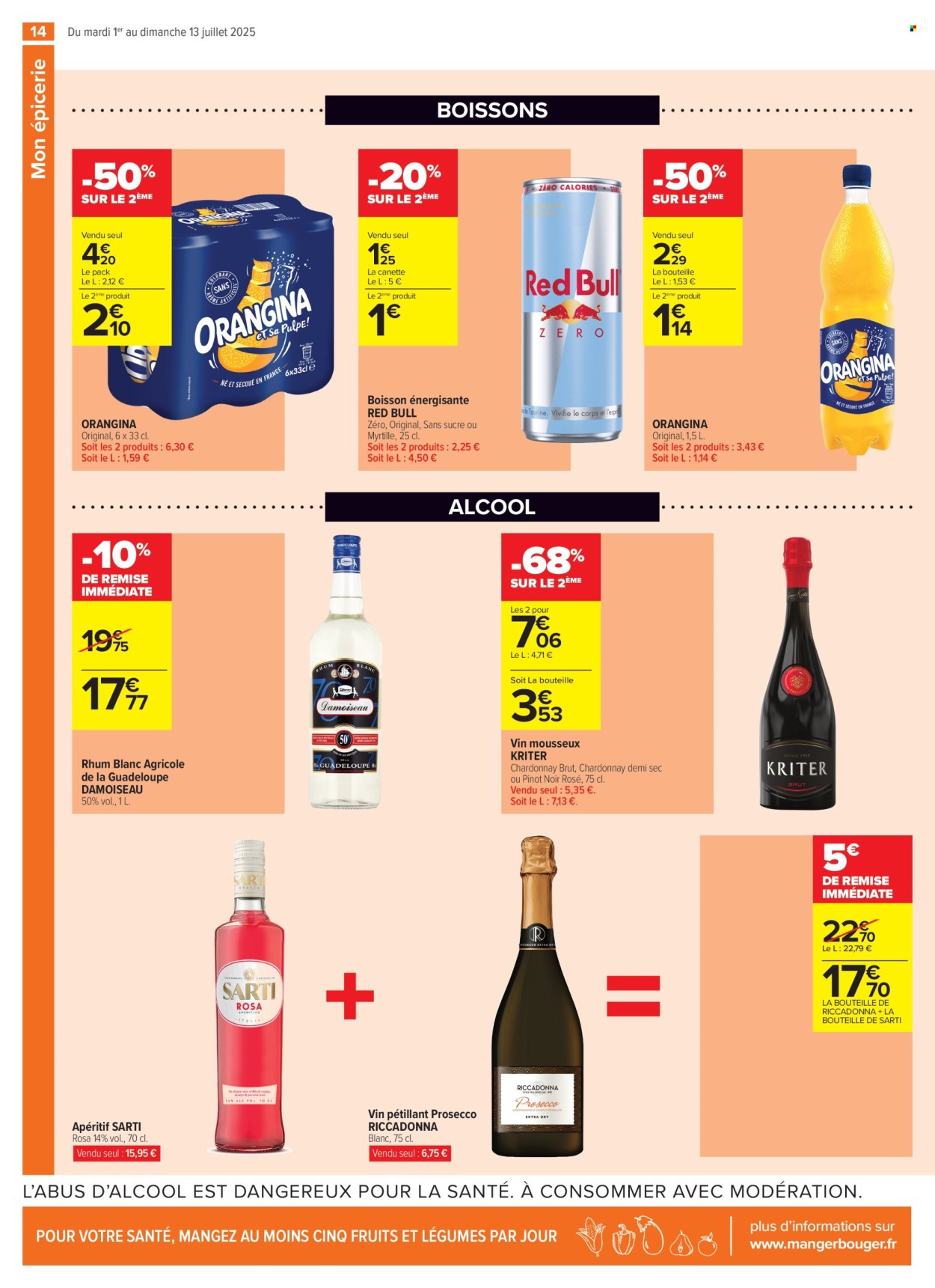 Catalogue Carrefour Contact - 01/07/2025 - 13/07/2025. Page 16