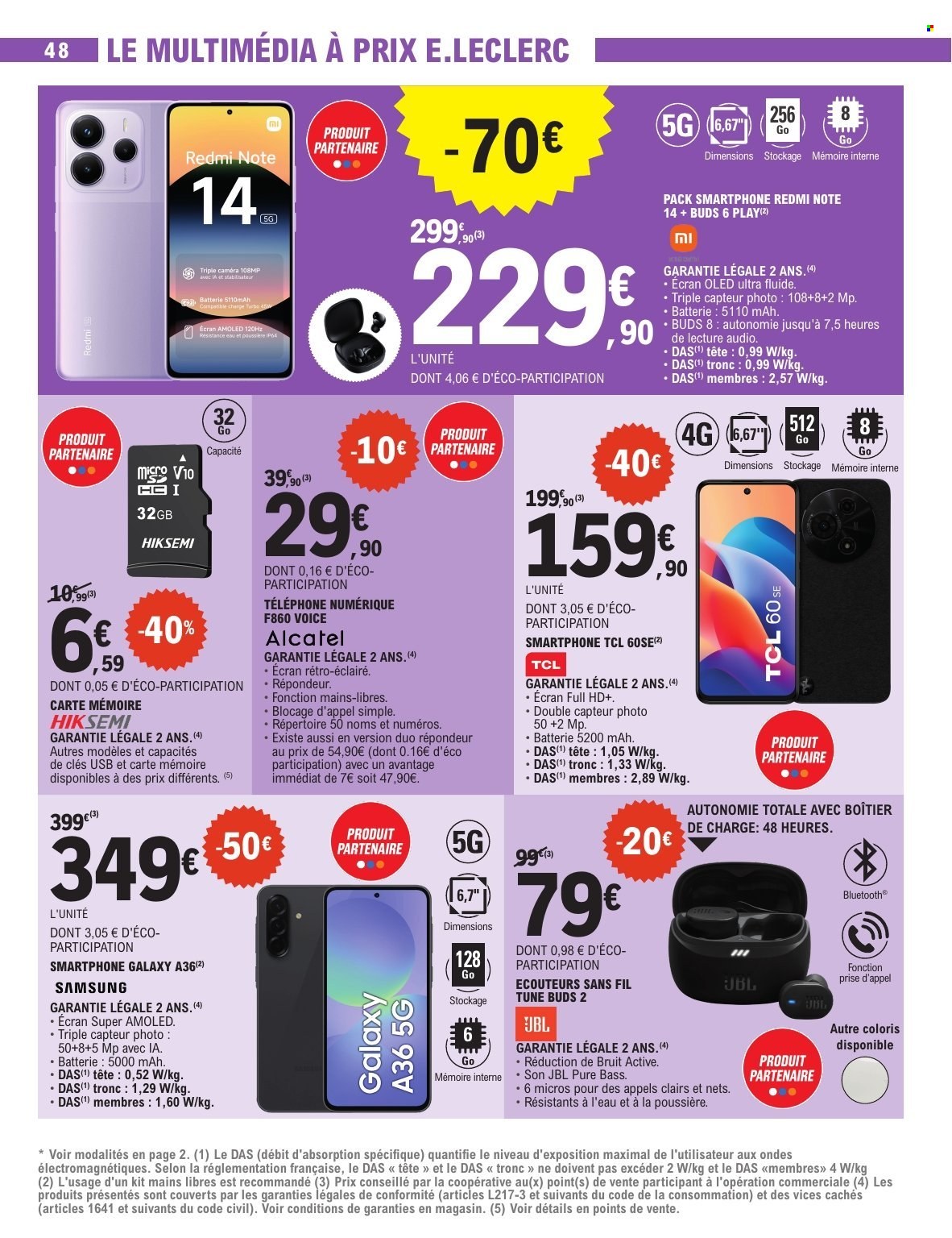 Catalogue E.Leclerc - 01/07/2025 - 12/07/2025. Page 48