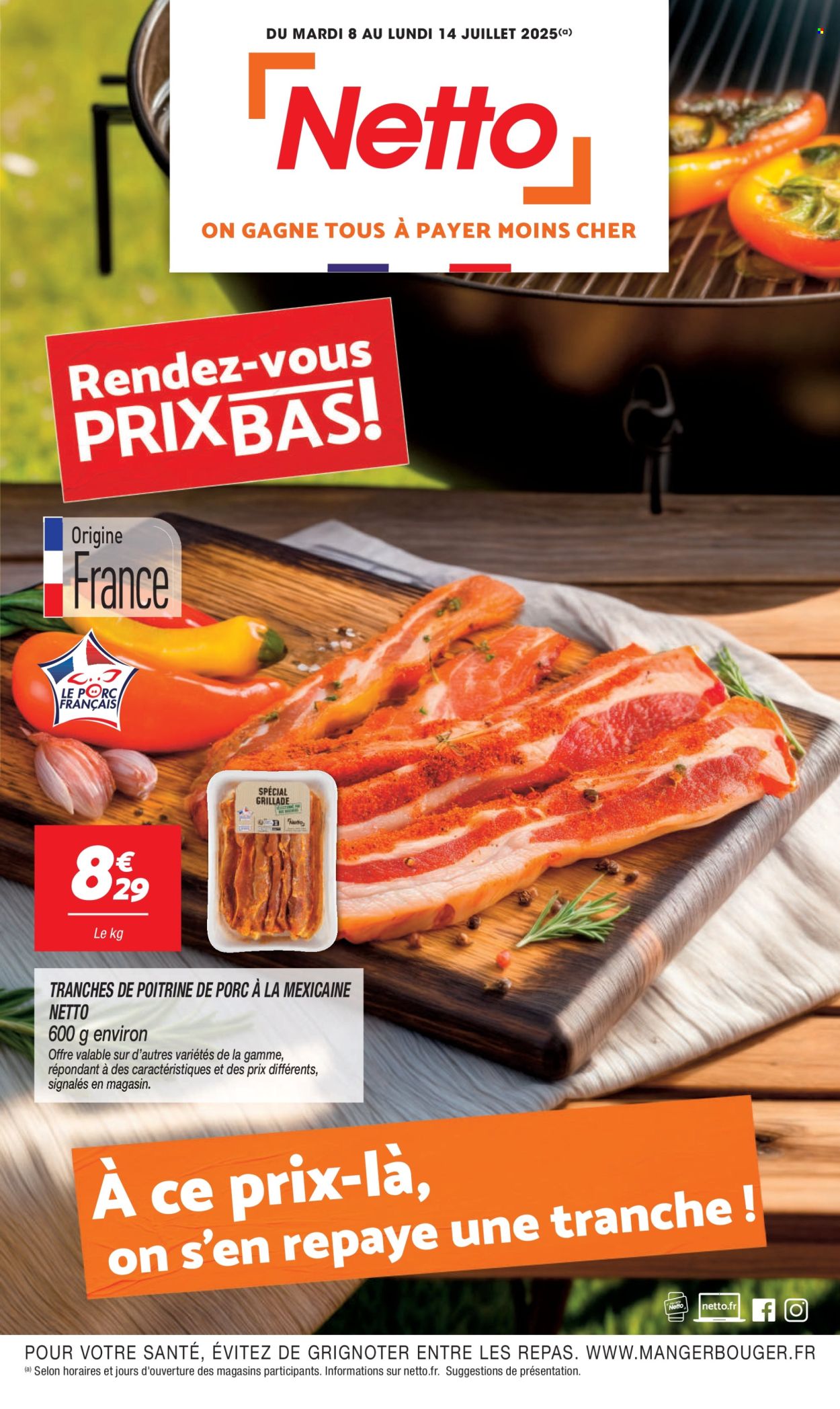 Catalogue Netto - 08/07/2025 - 14/07/2025. Page 1