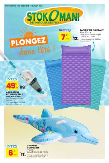 Catalogue Stokomani - 02/07/2025 - 13/07/2025.