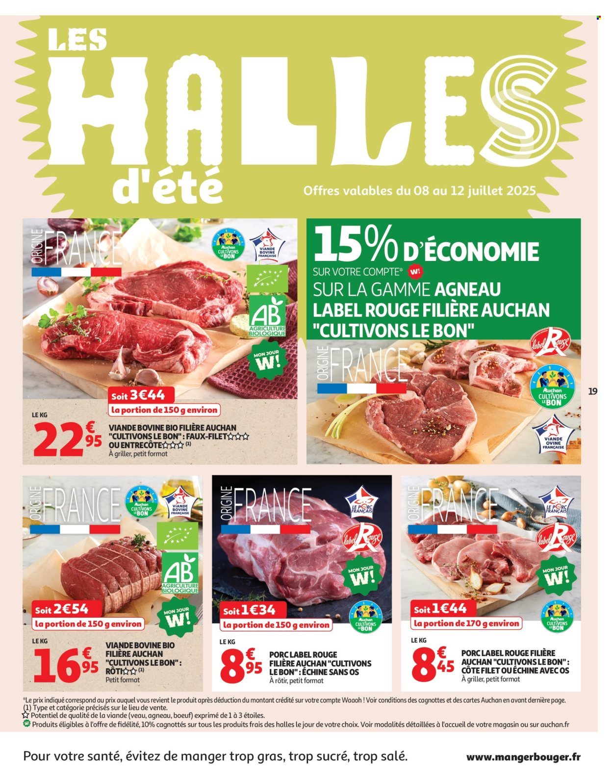 Catalogue Auchan - 08/07/2025 - 20/07/2025. Page 19