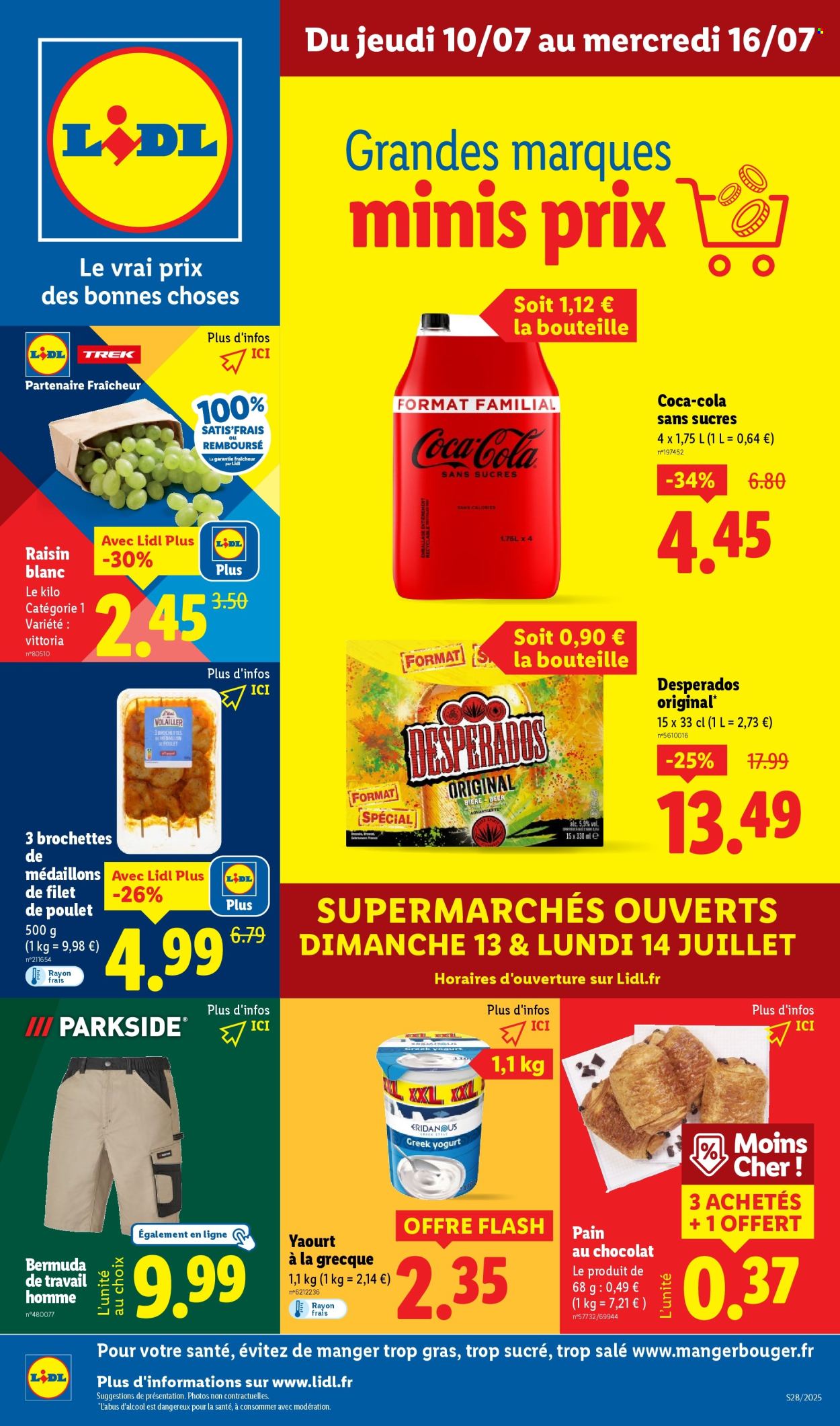 Catalogue Lidl - 10/07/2025 - 16/07/2025. Page 1