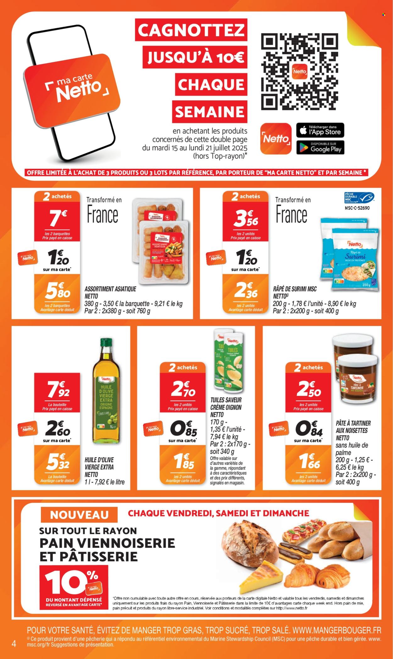 Catalogue Netto - 15/07/2025 - 21/07/2025. Page 4