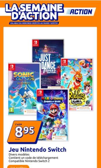Catalogue Action - 09/07/2025 - 15/07/2025.