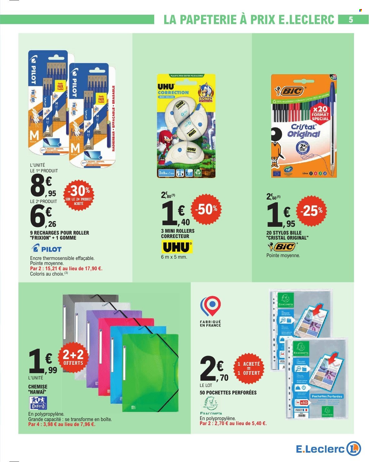Catalogue E.Leclerc - 15/07/2025 - 26/07/2025. Page 5