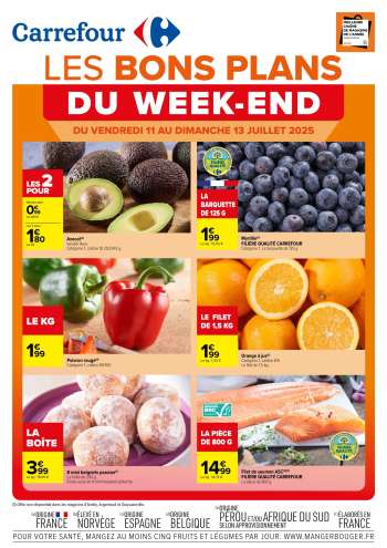 Catalogue Carrefour Hypermarchés - 11/07/2025 - 13/07/2025.
