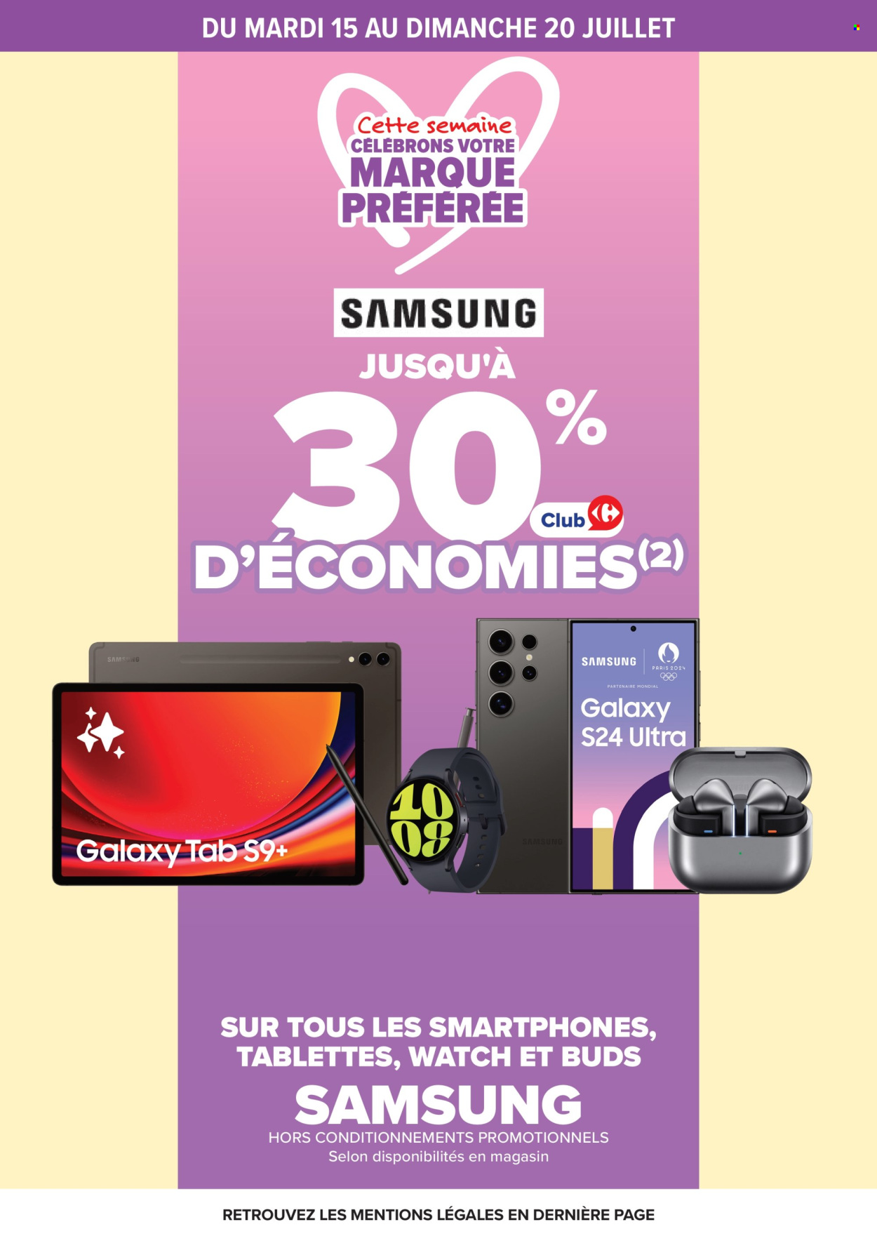 Catalogue Carrefour Hypermarchés - 15/07/2025 - 28/07/2025. Page 100