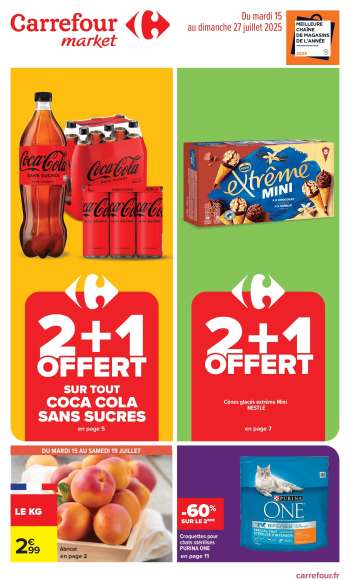 Catalogue Carrefour Market - 15/07/2025 - 27/07/2025.