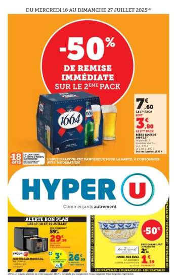 Catalogue HYPER U - 16/07/2025 - 27/07/2025.