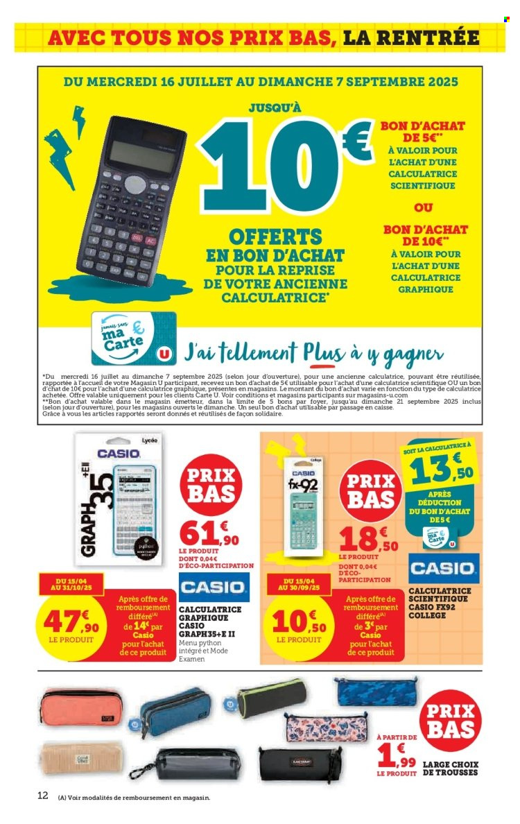 Catalogue SUPER U - 16/07/2025 - 03/08/2025. Page 12