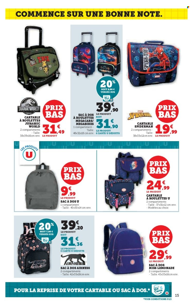 Catalogue SUPER U - 16/07/2025 - 03/08/2025. Page 15