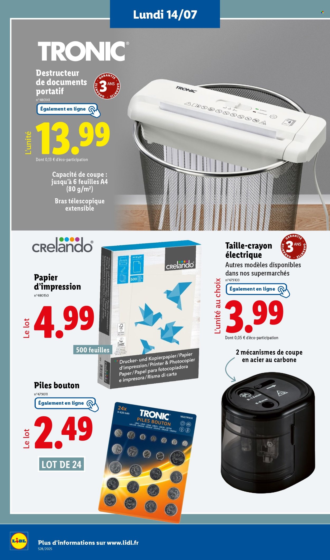 Catalogue Lidl - 14/07/2025 - 17/07/2025. Page 12