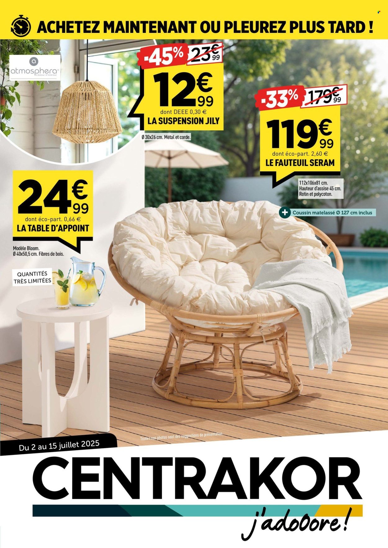 Catalogue Centrakor - 02/07/2025 - 15/07/2025. Page 1