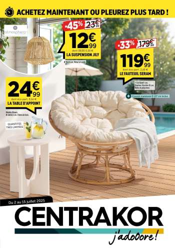 Catalogue Centrakor - 02/07/2025 - 15/07/2025.