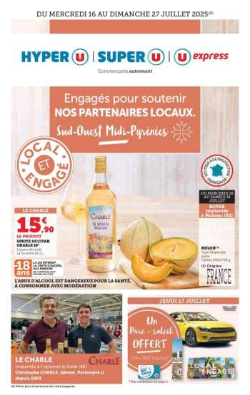 Catalogue Magasins U - 16/07/2025 - 27/07/2025.