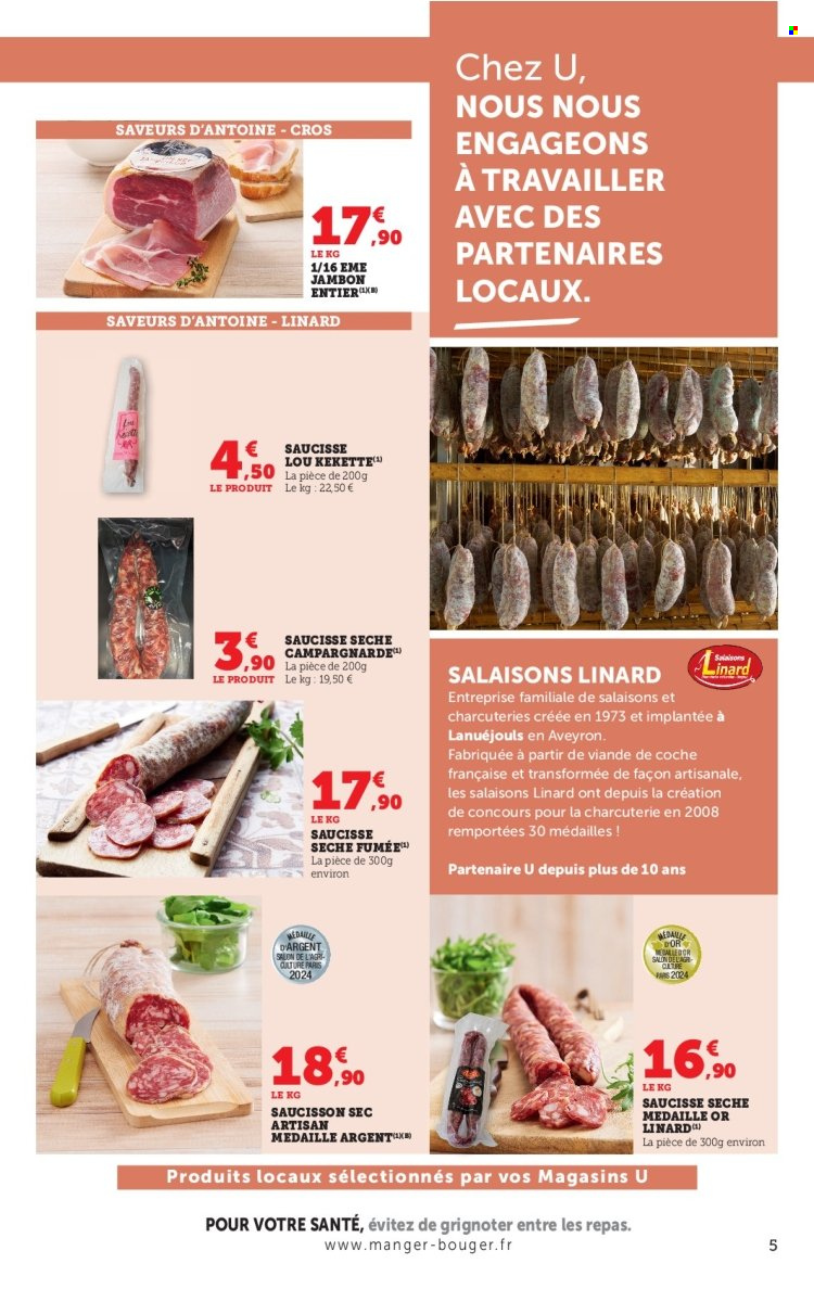 Catalogue Magasins U - 16/07/2025 - 17/08/2025. Page 5
