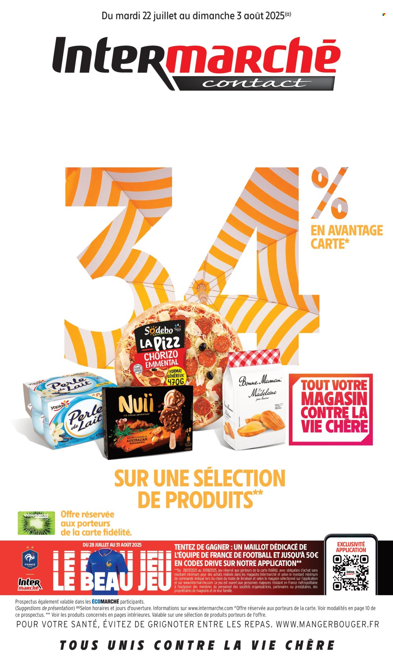 Catalogue Intermarché Contact - 22/07/2025 - 03/08/2025. Page 1
