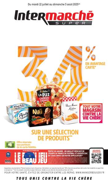 Catalogue Intermarché Super - 22/07/2025 - 03/08/2025.