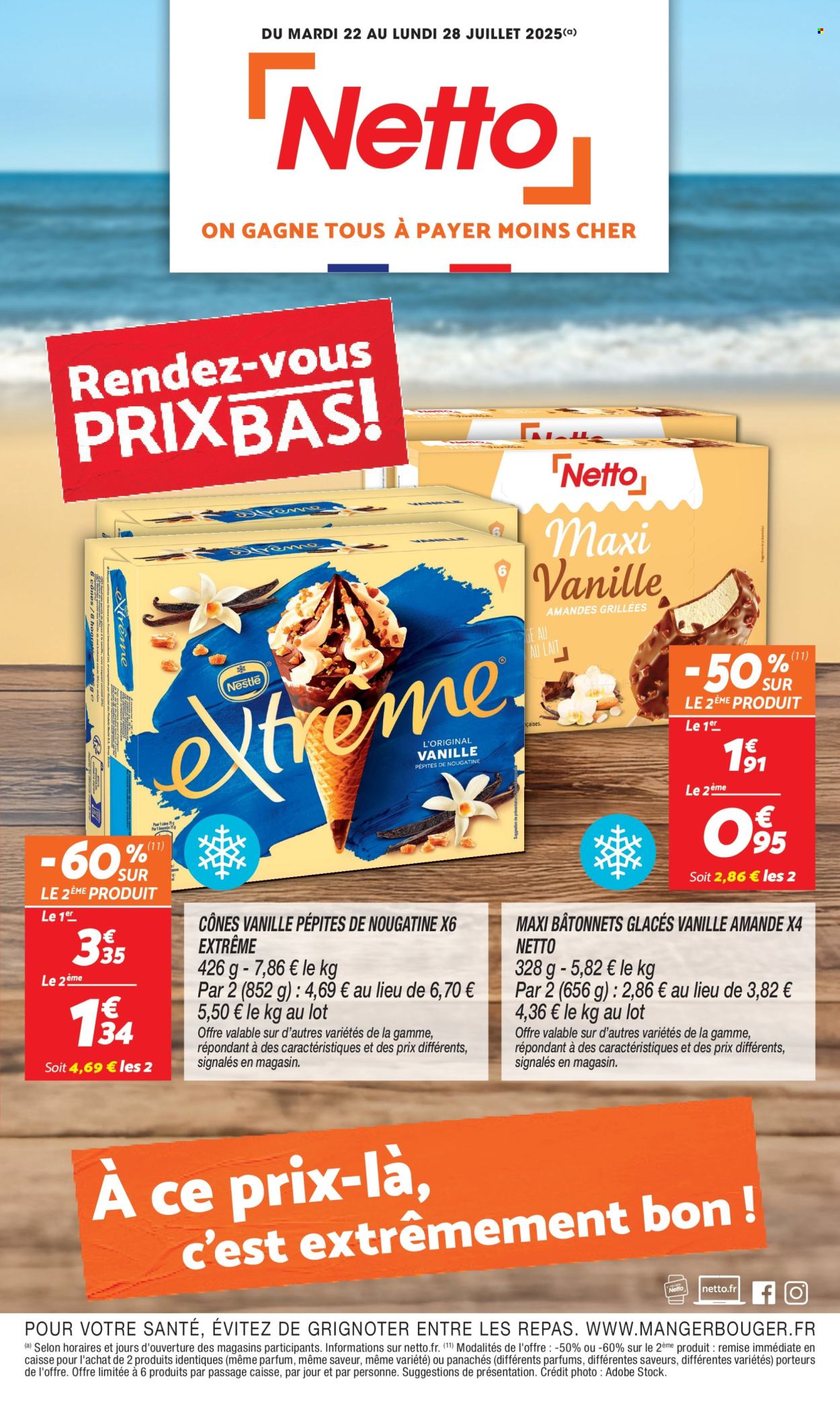 Catalogue Netto - 22/07/2025 - 28/07/2025. Page 1