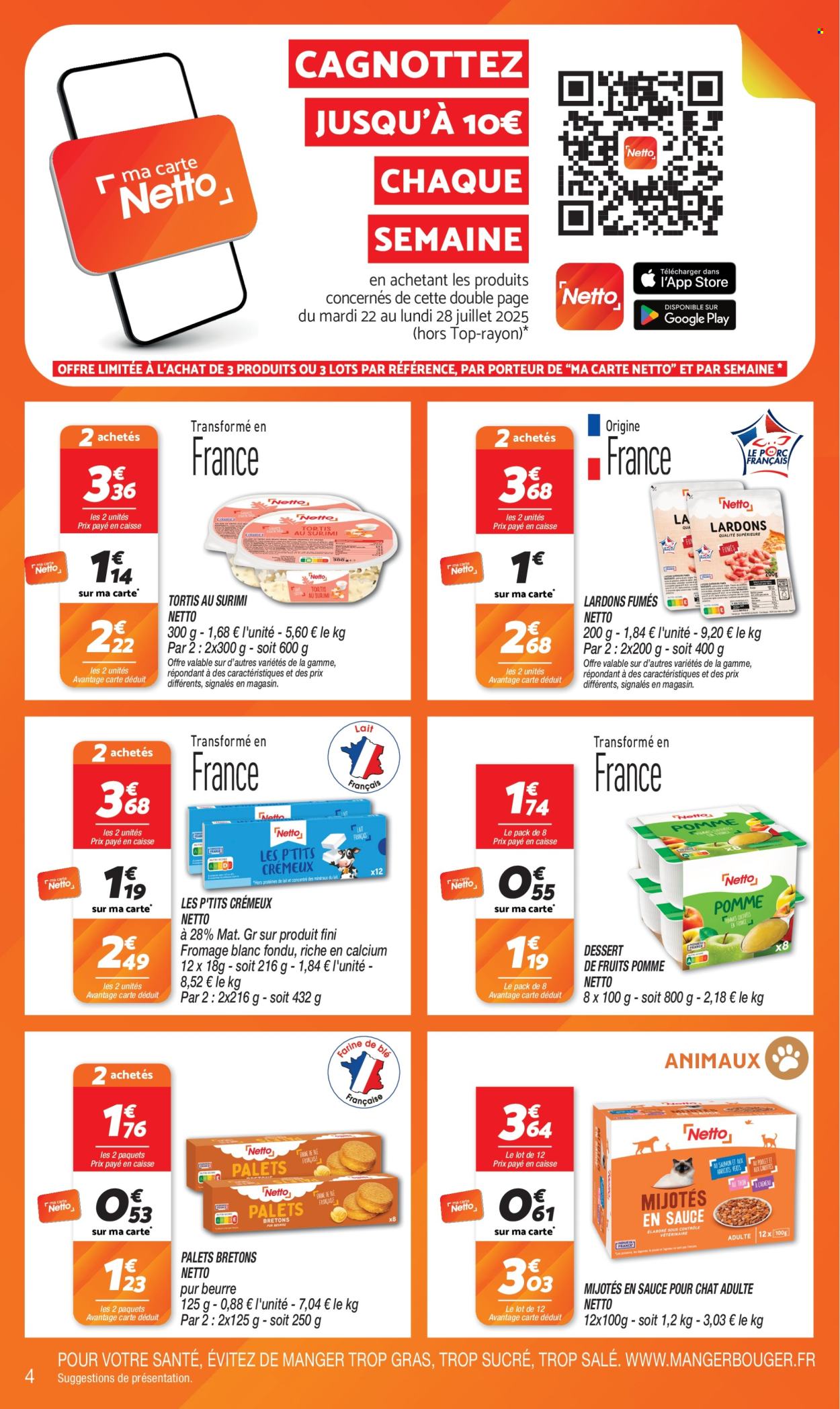 Catalogue Netto - 22/07/2025 - 28/07/2025. Page 4
