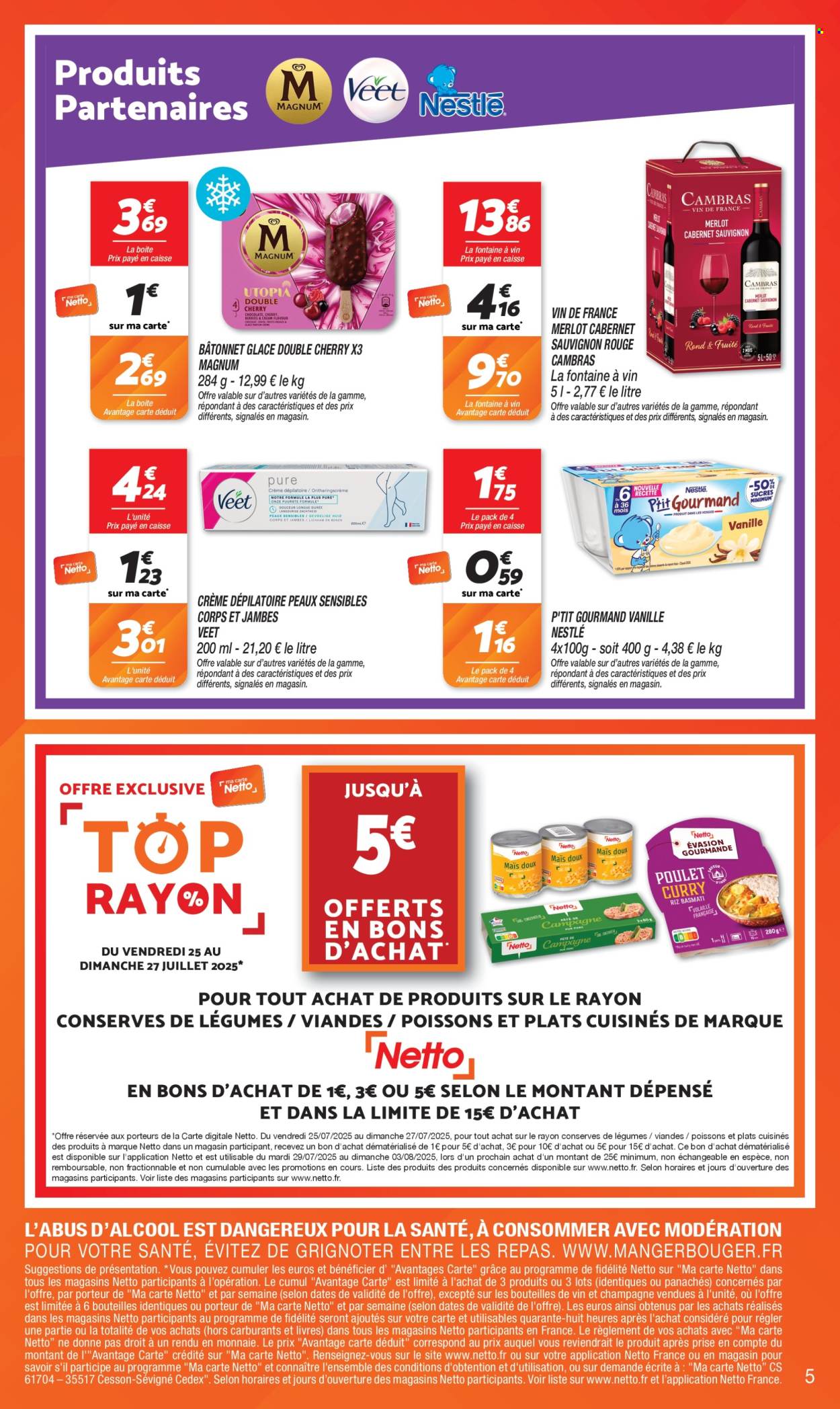 Catalogue Netto - 22/07/2025 - 28/07/2025. Page 5