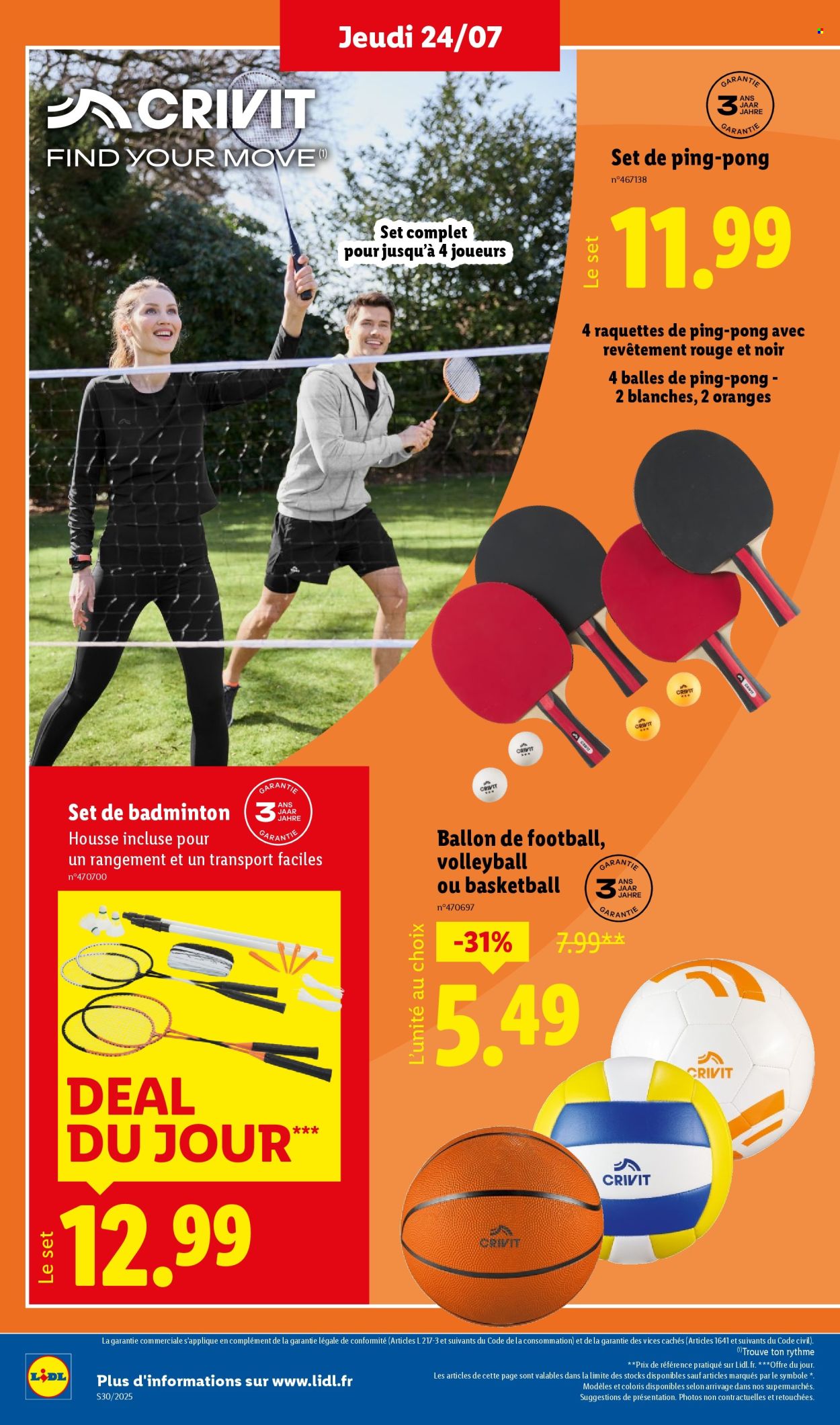 Catalogue Lidl - 24/07/2025 - 30/07/2025. Page 30