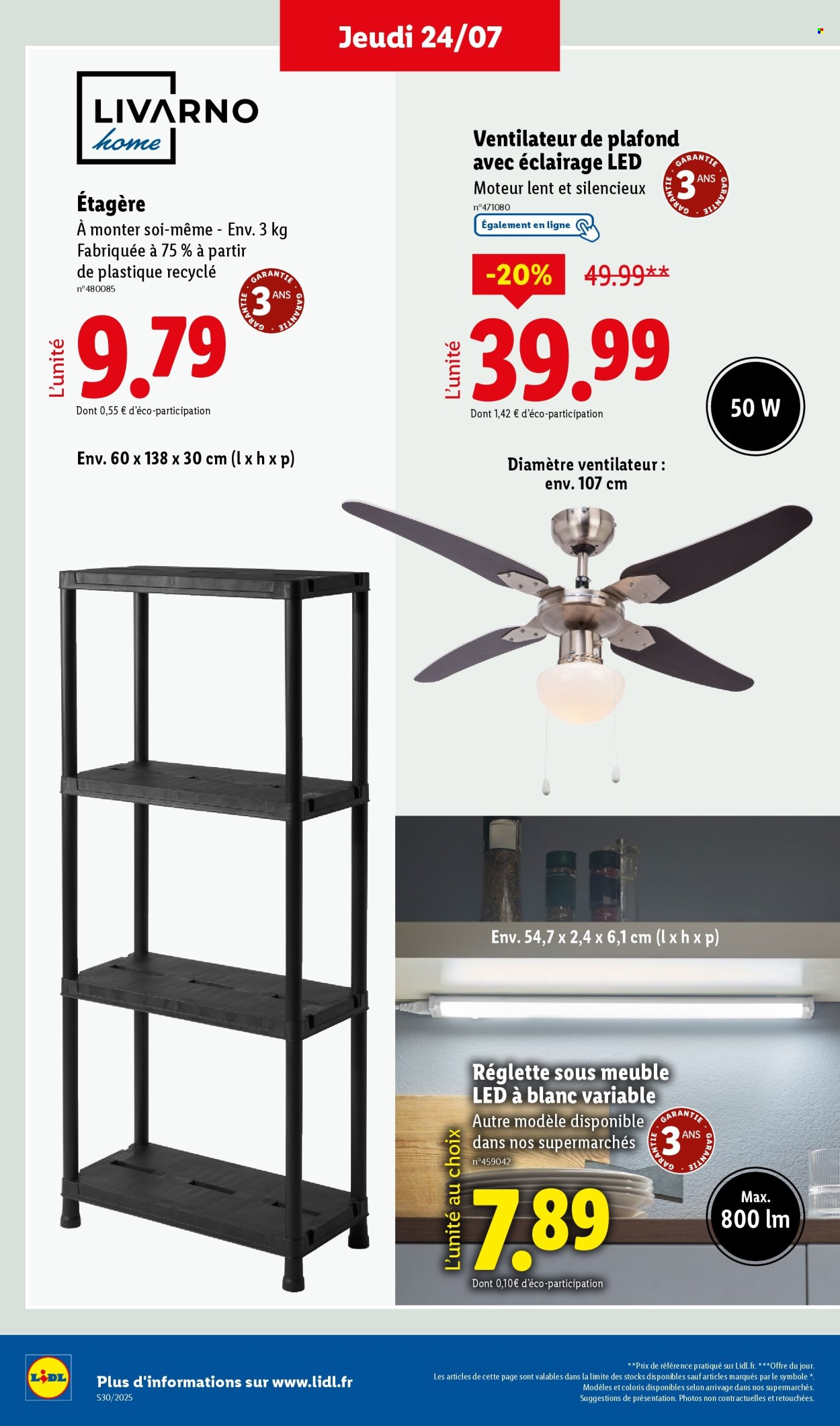 Catalogue Lidl - 24/07/2025 - 30/07/2025. Page 42