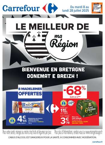 Catalogue Carrefour Hypermarchés - 08/07/2025 - 28/07/2025.