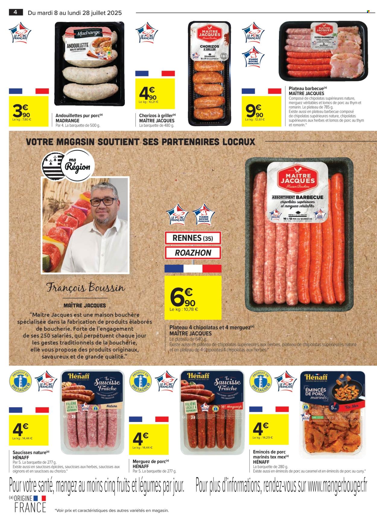 Catalogue Carrefour Hypermarchés - 08/07/2025 - 28/07/2025. Page 4