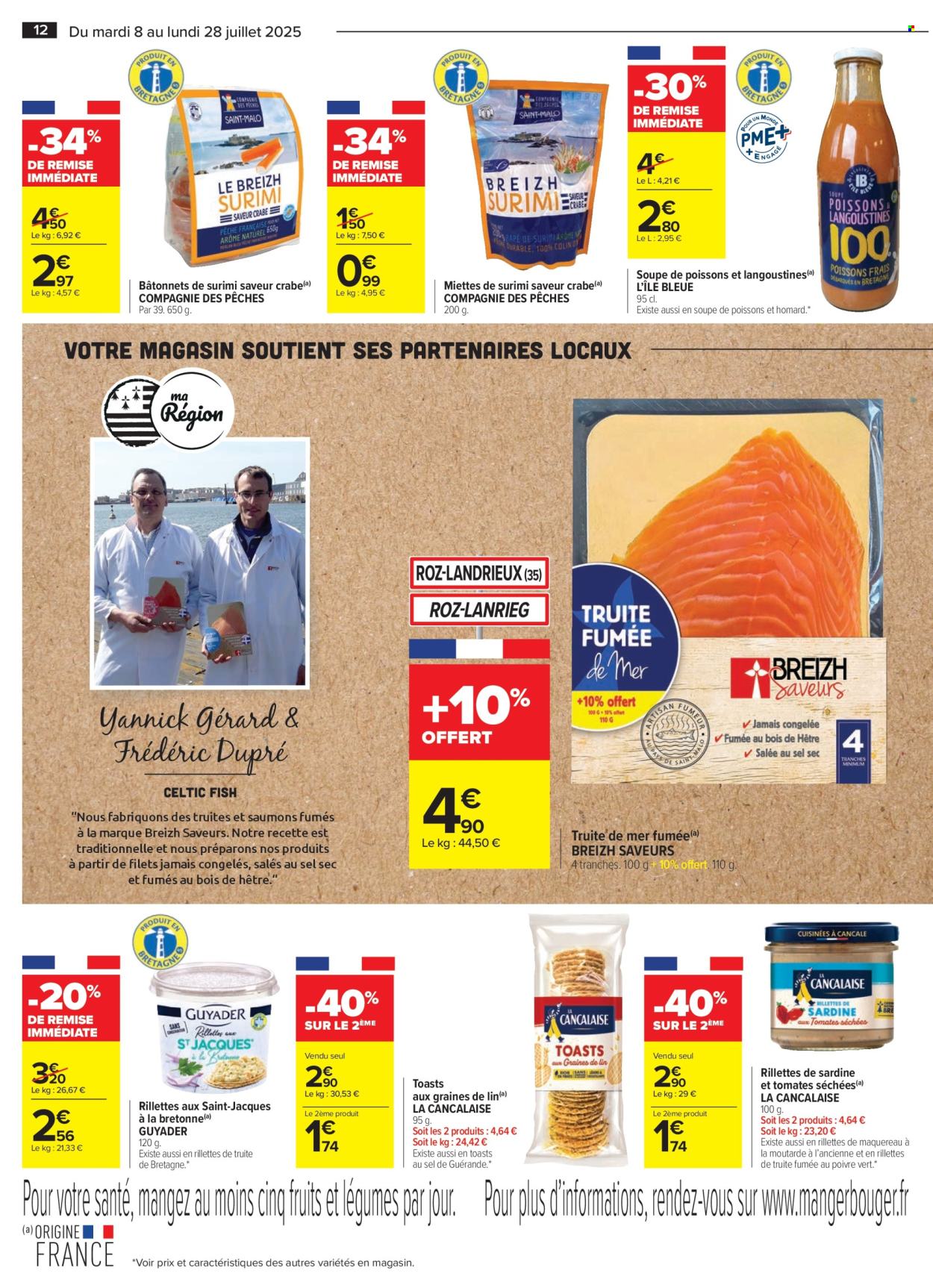 Catalogue Carrefour Hypermarchés - 08/07/2025 - 28/07/2025. Page 12