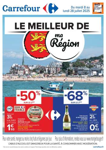 Catalogue Carrefour Hypermarchés - 08/07/2025 - 28/07/2025.
