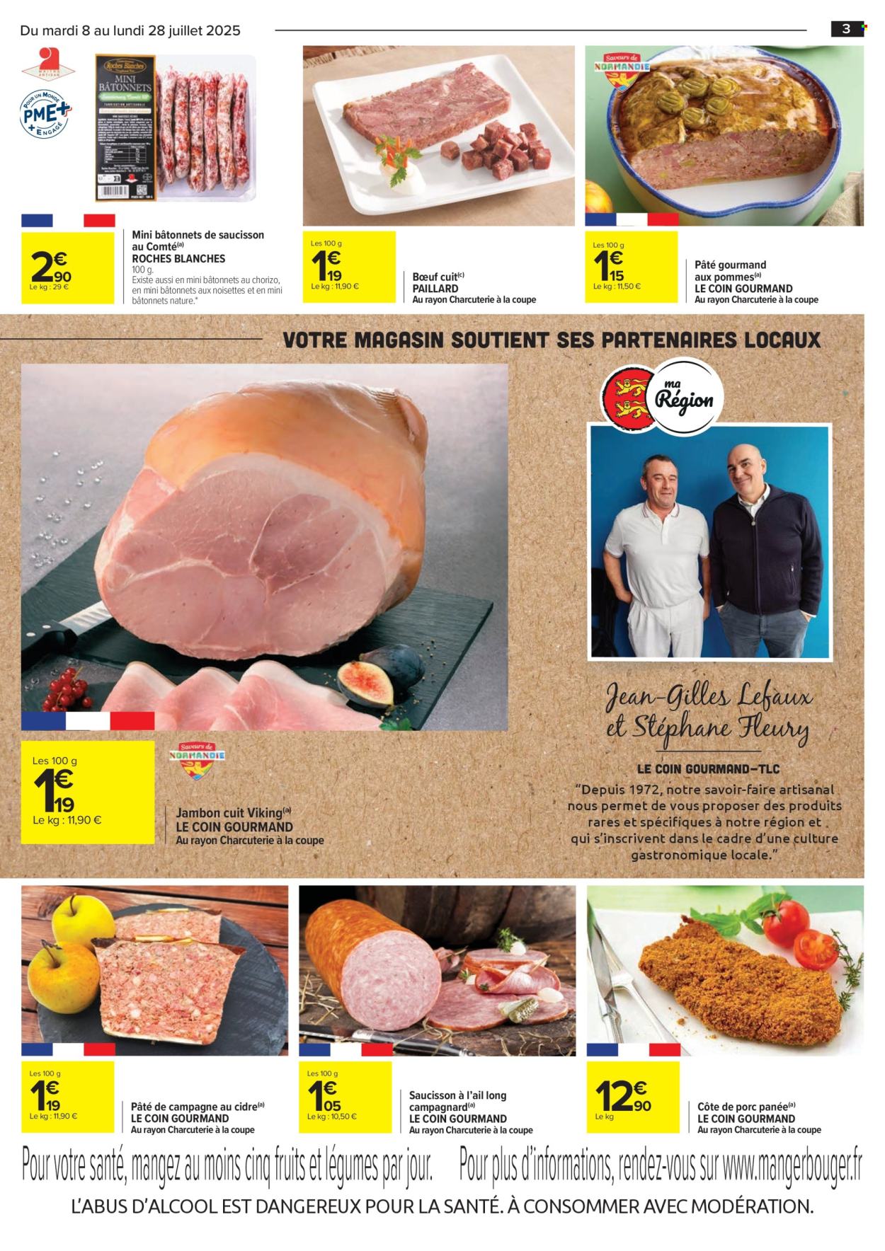 Catalogue Carrefour Hypermarchés - 08/07/2025 - 28/07/2025. Page 3