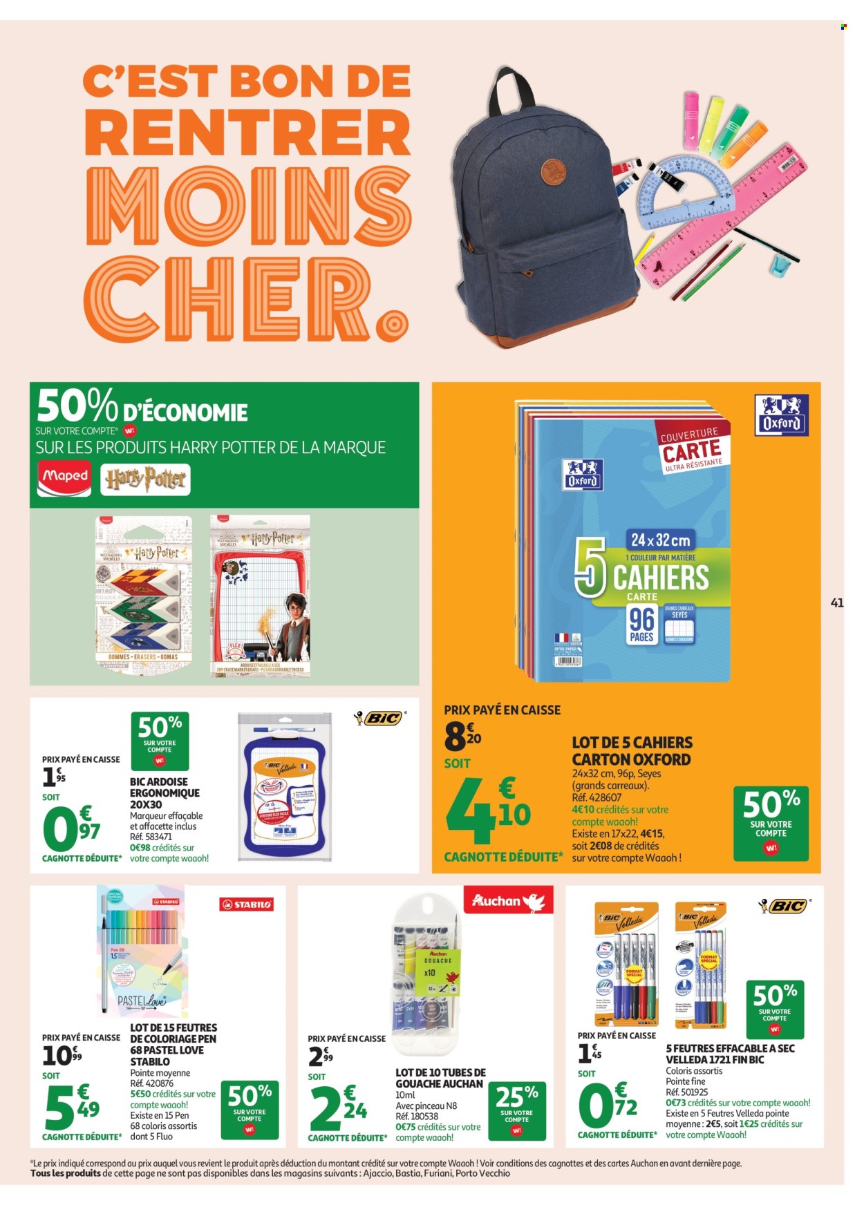 Catalogue Auchan - 22/07/2025 - 03/08/2025. Page 41
