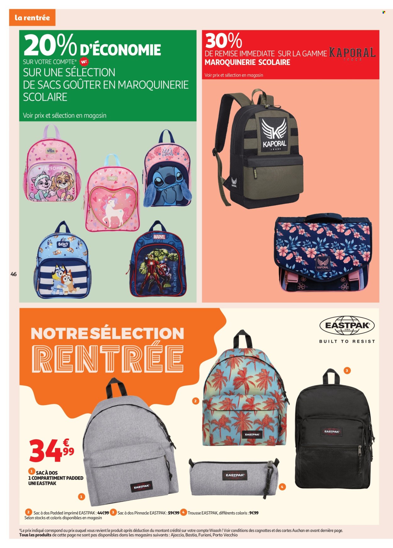 Catalogue Auchan - 22/07/2025 - 03/08/2025. Page 46