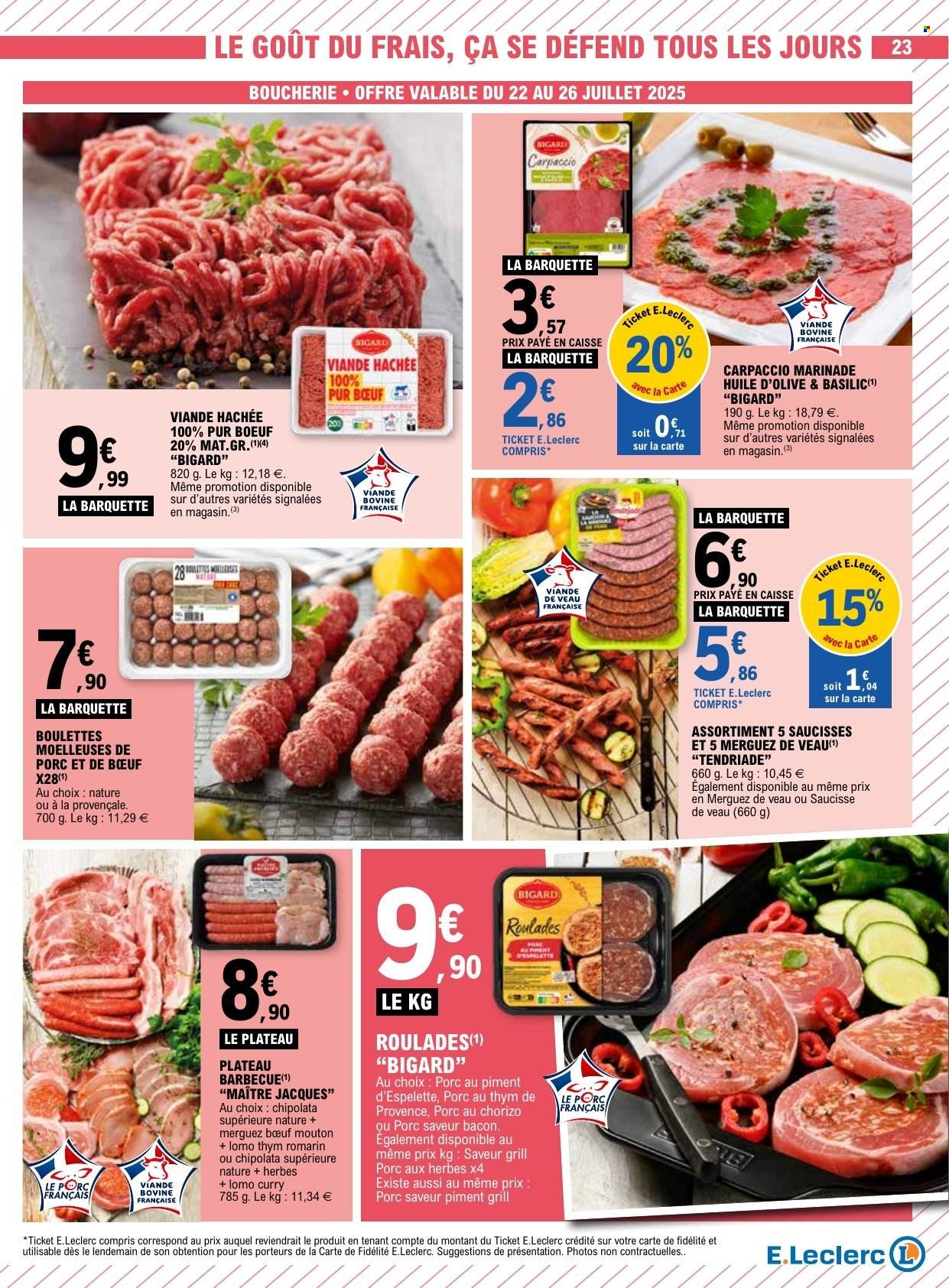 Catalogue E.Leclerc - 22/07/2025 - 02/08/2025. Page 23