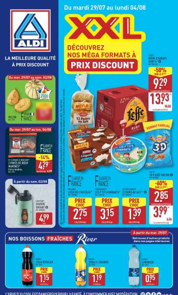Catalogue ALDI - 29/07/2025 - 04/08/2025.