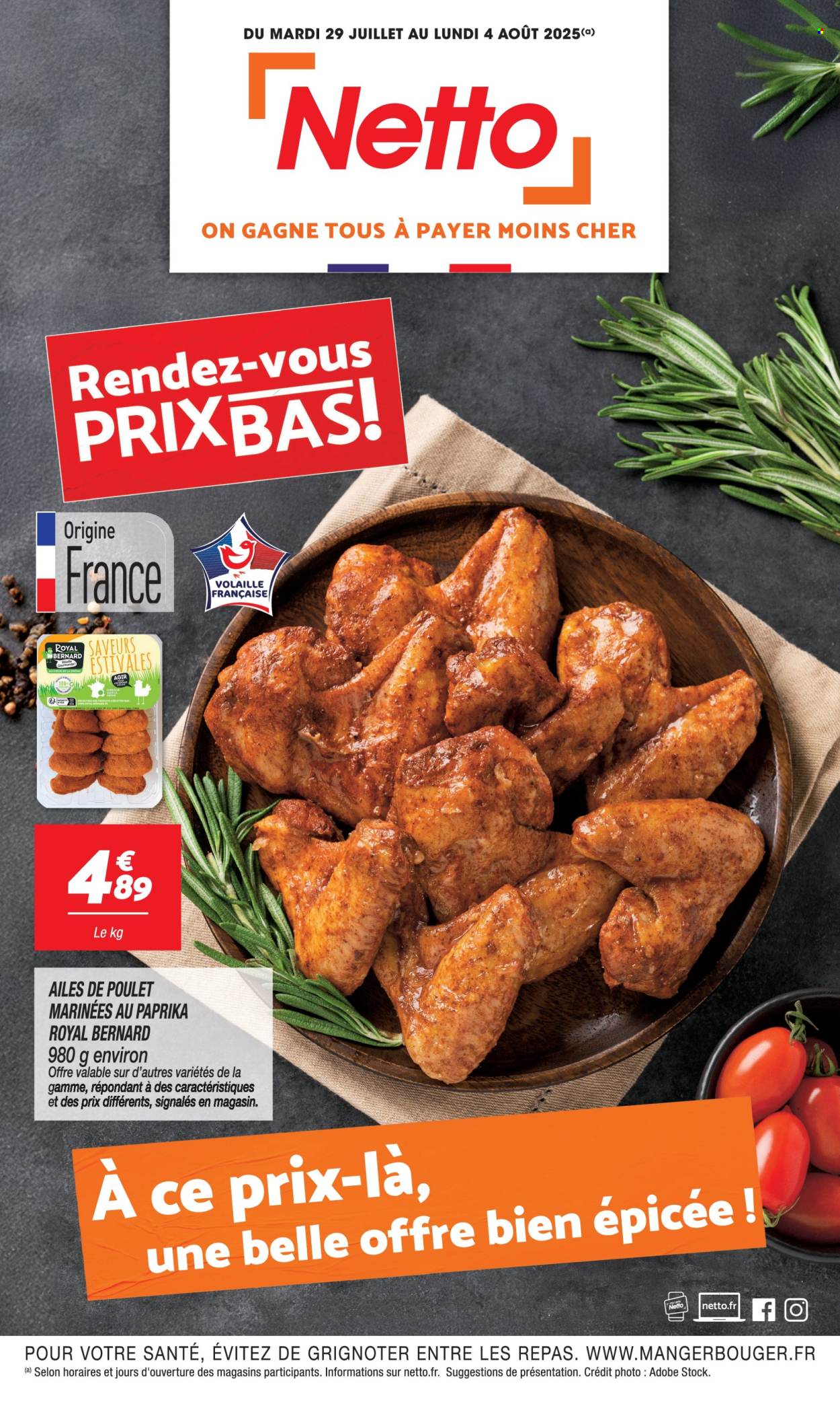 Catalogue Netto - 29/07/2025 - 04/08/2025. Page 1