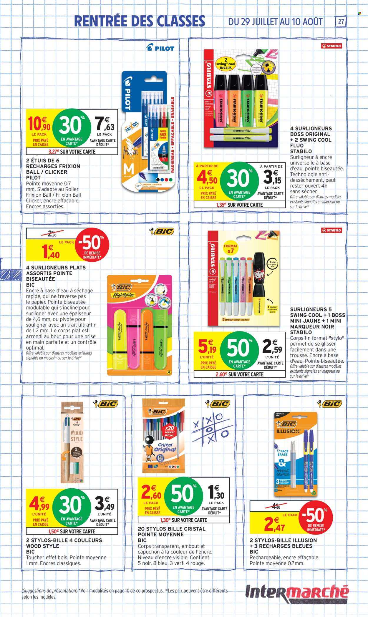 Catalogue Intermarché Hyper - 29/07/2025 - 10/08/2025. Page 27