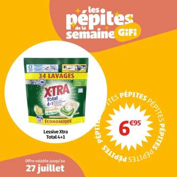 Catalogue GiFi - 23/07/2025 - 27/07/2025.