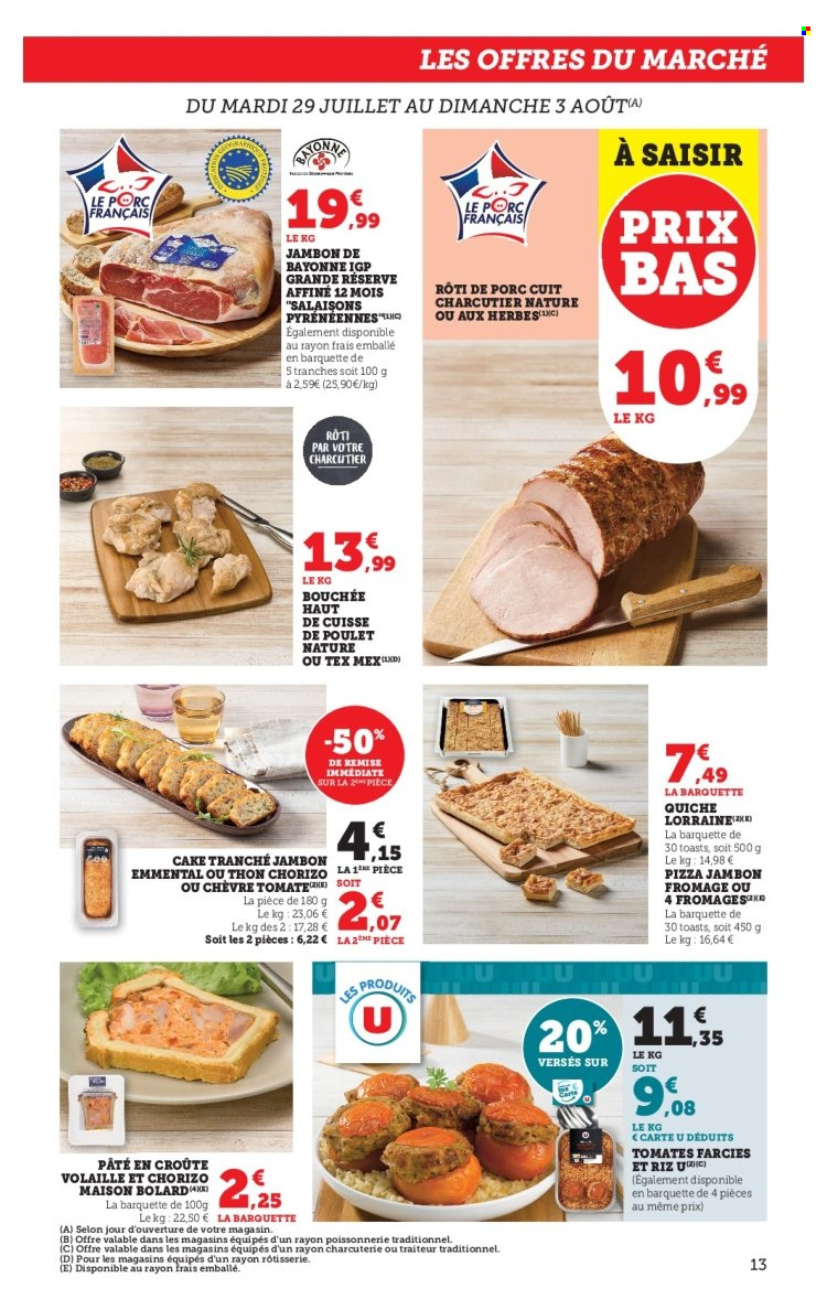 Catalogue SUPER U - 29/07/2025 - 10/08/2025. Page 13