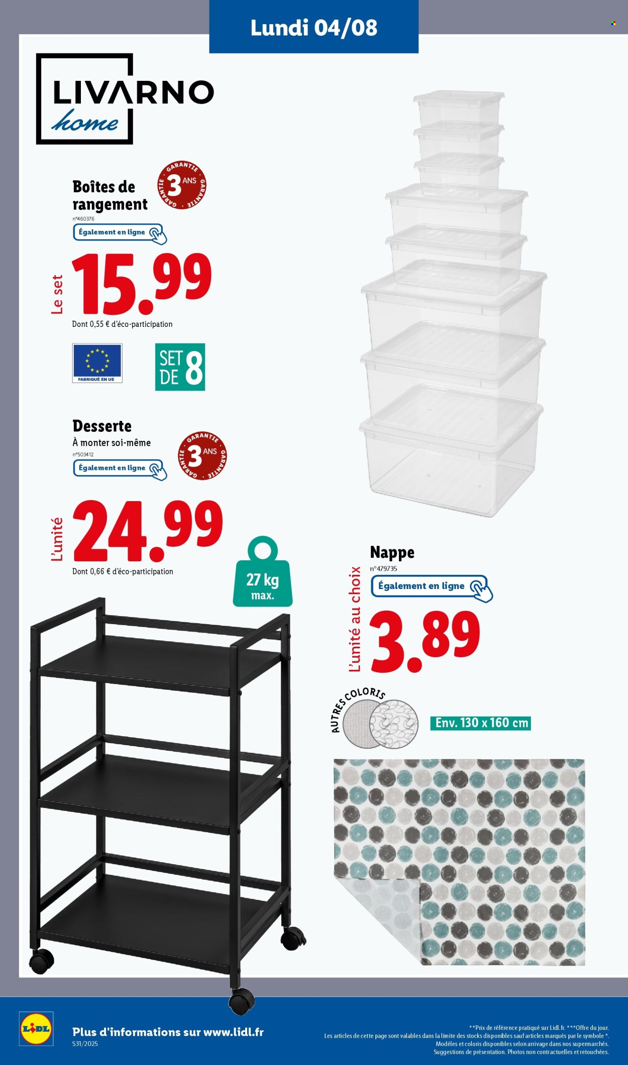 Catalogue Lidl - 31/07/2025 - 06/08/2025. Page 52