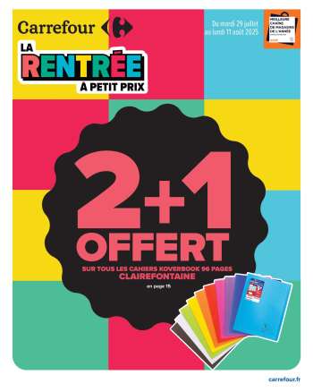 Catalogue Carrefour Hypermarchés - 29/07/2025 - 11/08/2025.