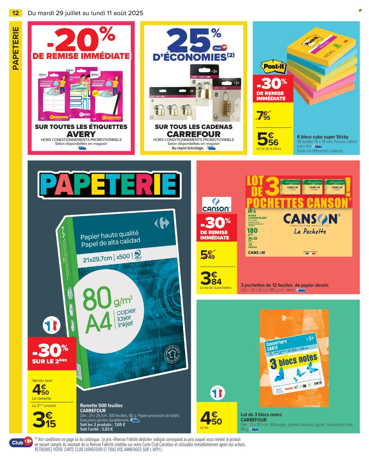 Catalogue Carrefour Hypermarchés - 29/07/2025 - 11/08/2025. Page 14
