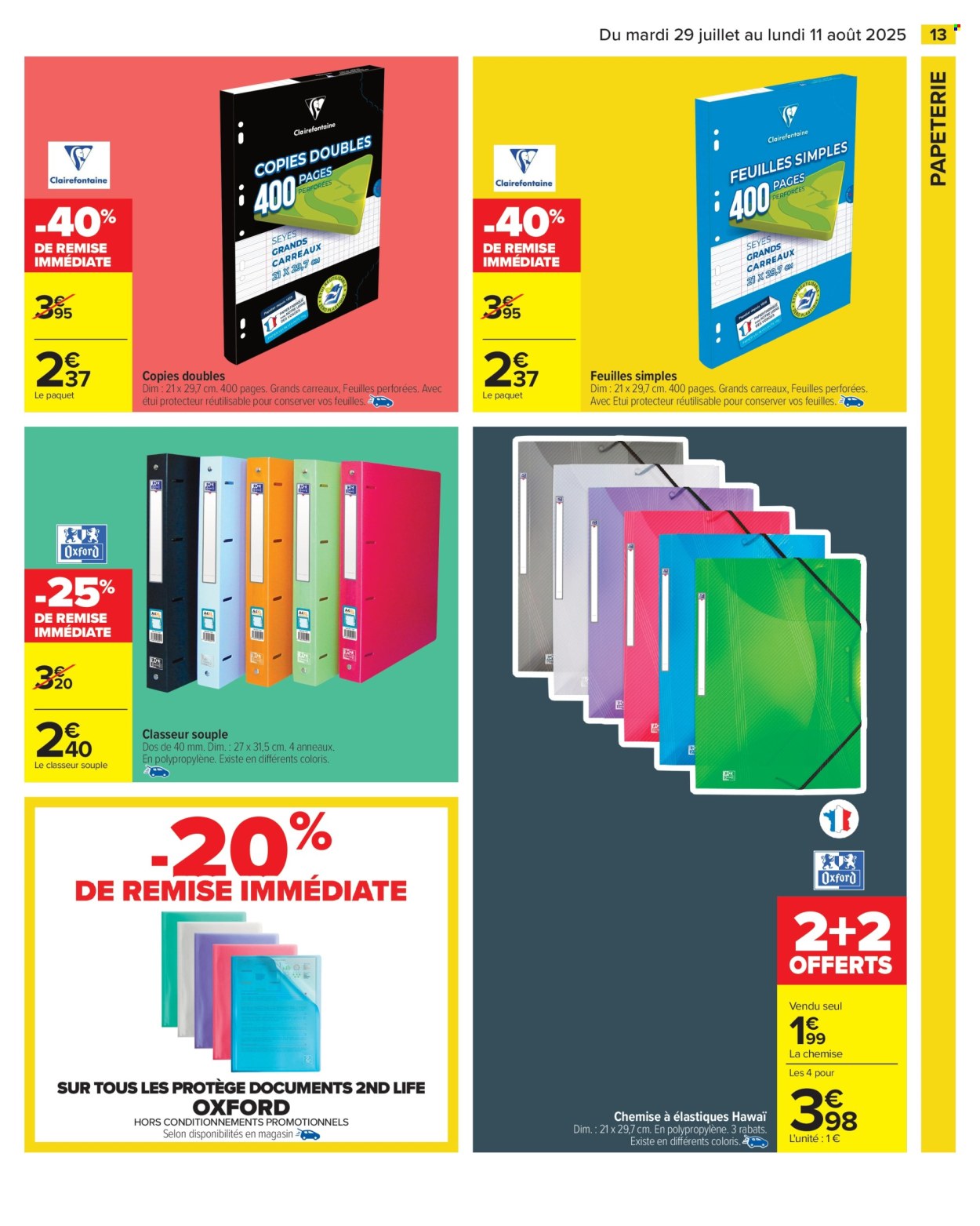 Catalogue Carrefour Hypermarchés - 29/07/2025 - 11/08/2025. Page 15