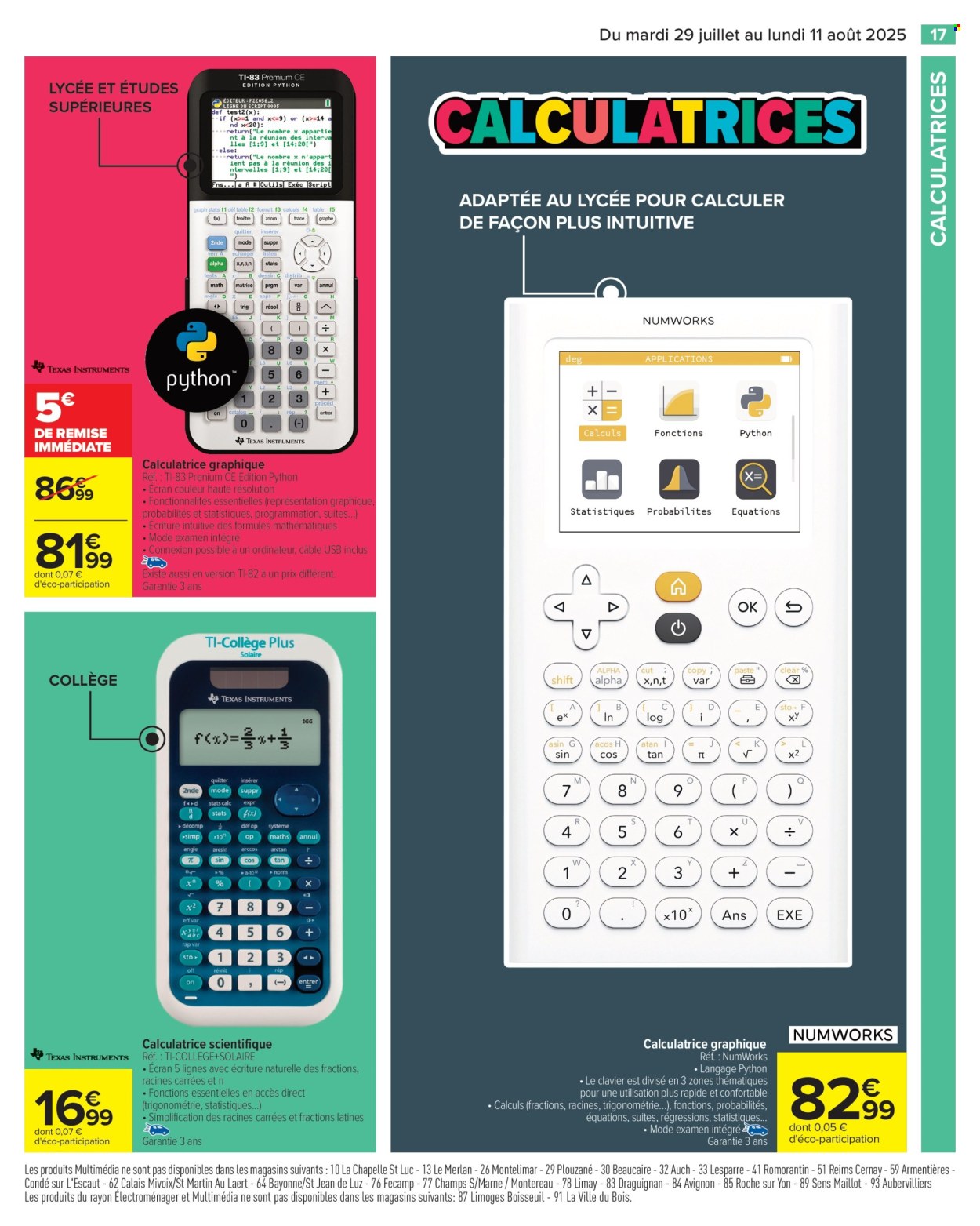 Catalogue Carrefour Hypermarchés - 29/07/2025 - 11/08/2025. Page 19