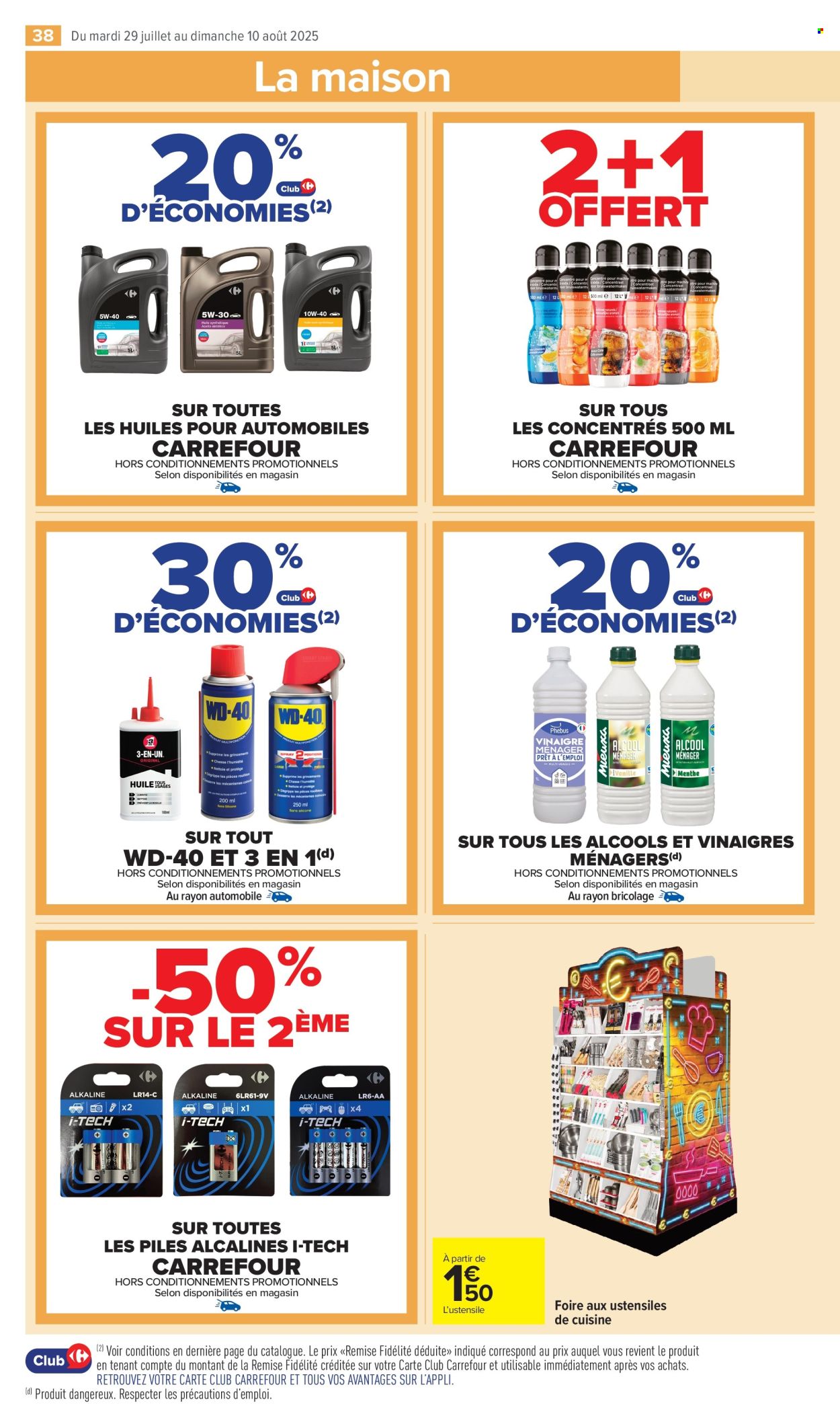 Catalogue Carrefour Market - 29/07/2025 - 10/08/2025. Page 40